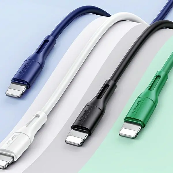 Kabel USAMS USB do Lightning 2A Fast Charge 1m Niebieski