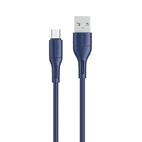 Kabel USAMS USB do microUSB 2A Fast Charge 1m Niebieski