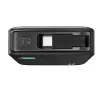 Powerbank USAMS US-CD224 Ze zwijanym kablem USB-C Retractable 10000mAh PD20W Fast Charge XY Series Fioletowy