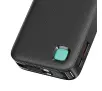 Powerbank USAMS US-CD224 Ze zwijanym kablem USB-C Retractable 10000mAh PD20W Fast Charge XY Series Fioletowy