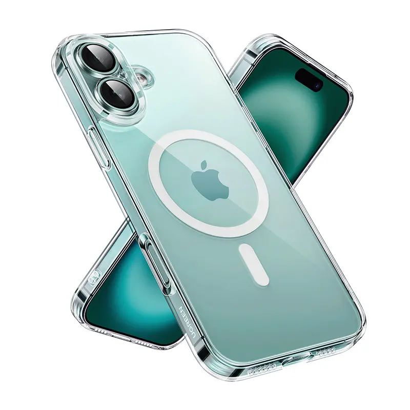 Etui UGREEN MagSage CA110 do iPhone 16 Plus Przeźroczysty