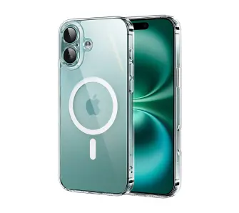 Etui UGREEN MagSage CA110 do iPhone 16 Plus Przeźroczysty