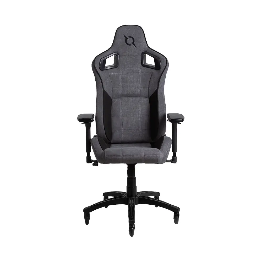 Fotel Aqirys Fenrir Gamingowy do 140kg Tkanina Szary