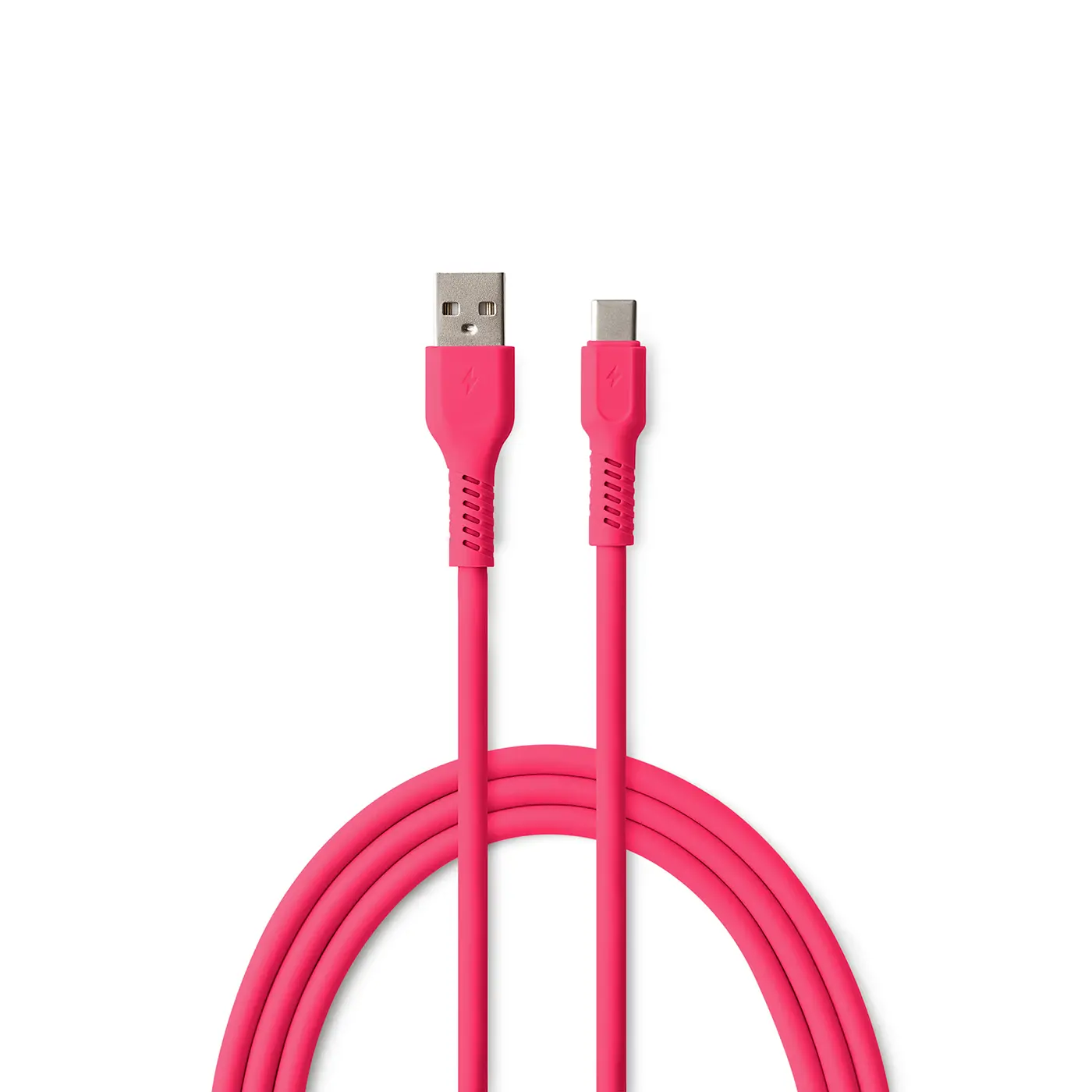 Kabel Colorum USB-A do USB-C 3A CK60 1,8m Czerwony