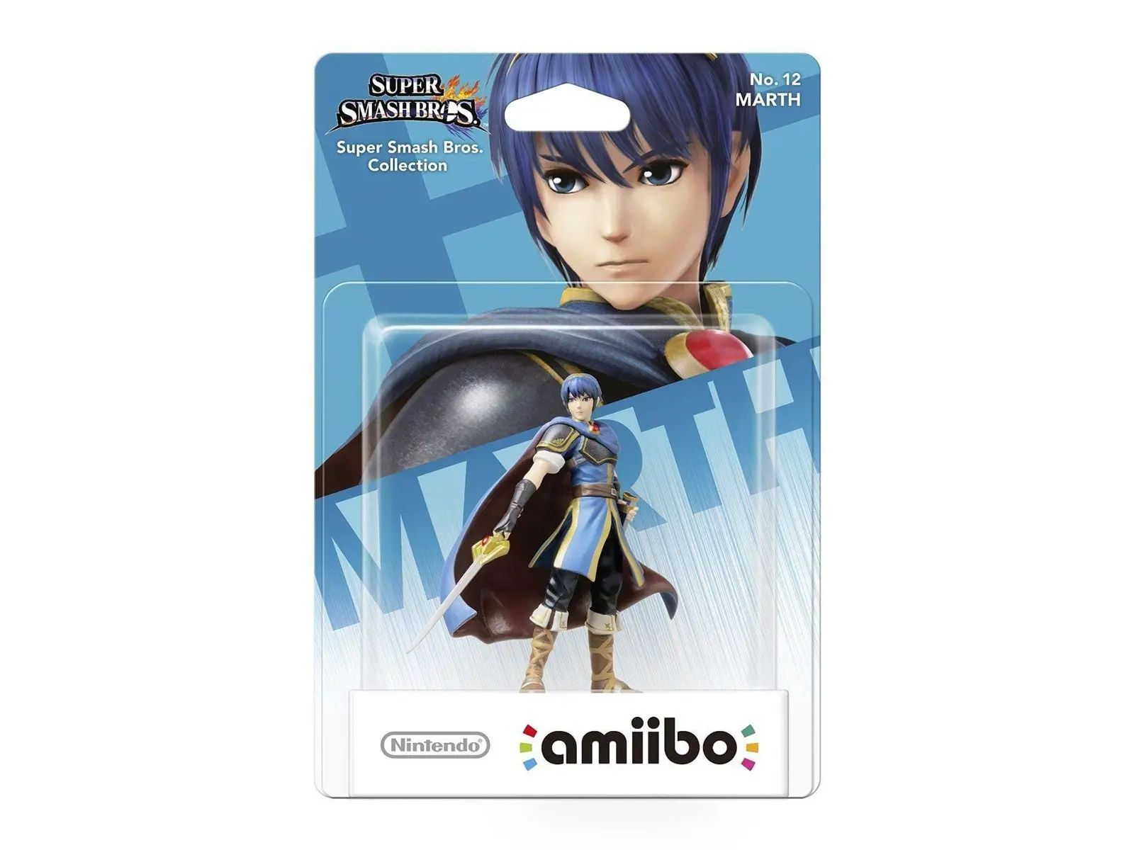 Nintendo Amiibo No. 12 Marth (Super Smash Bros. Collection)