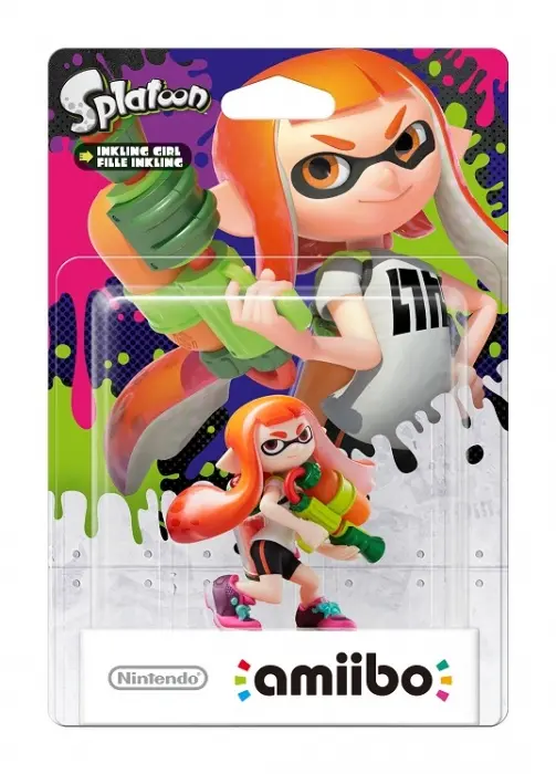 Figurka Nintendo Amiibo Splatoon - Inkling Girl Orange