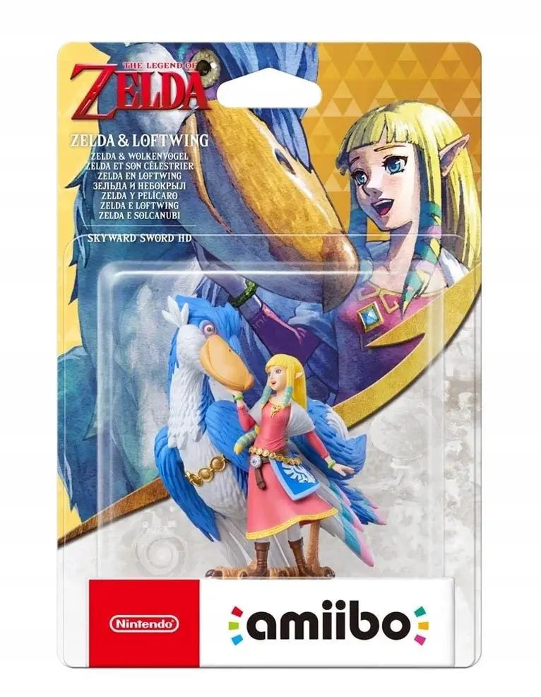 Figurka Nintendo Amiibo The Legend Of Zelda - Zelda Skywardsword Zelda And Loftwing