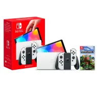 Nintendo Switch OLED Biały + Minecraft