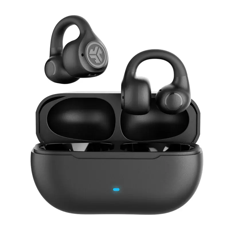 Słuchawki bezprzewodowe JLab Flex Open Air Clip Przewodnictwo powietrzne Bluetooth 5.4 Czarny