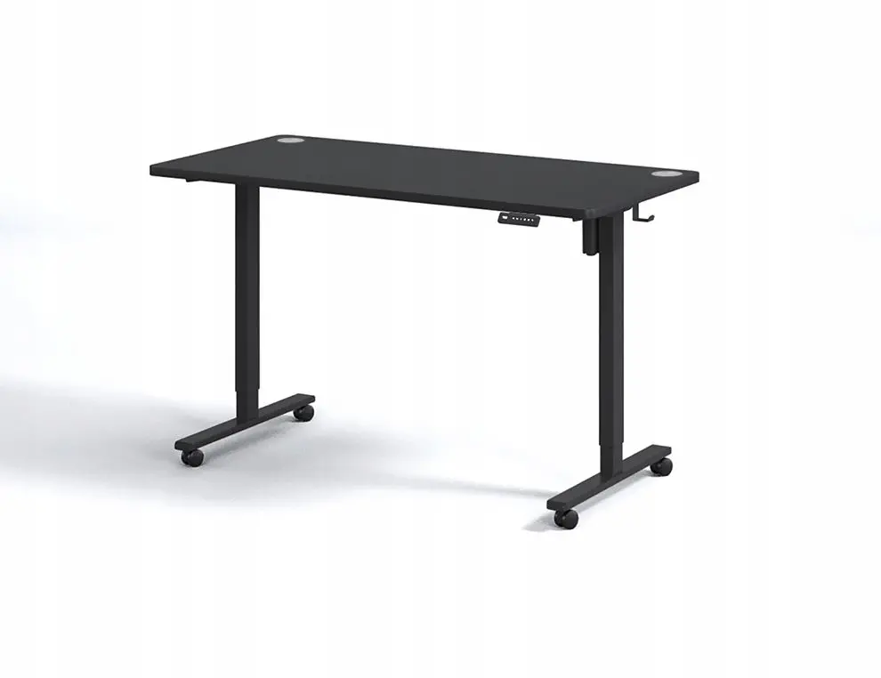 Biurko biurowe Black Point IBUKI 140cm Regulacja wysokości Czarny