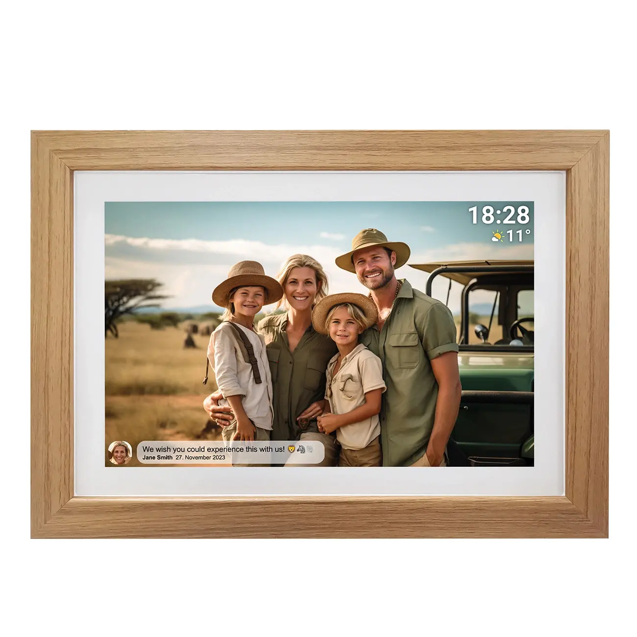 Cyfrowa ramka Denver Frameo 10,1" PFF-1042LW Brązowy