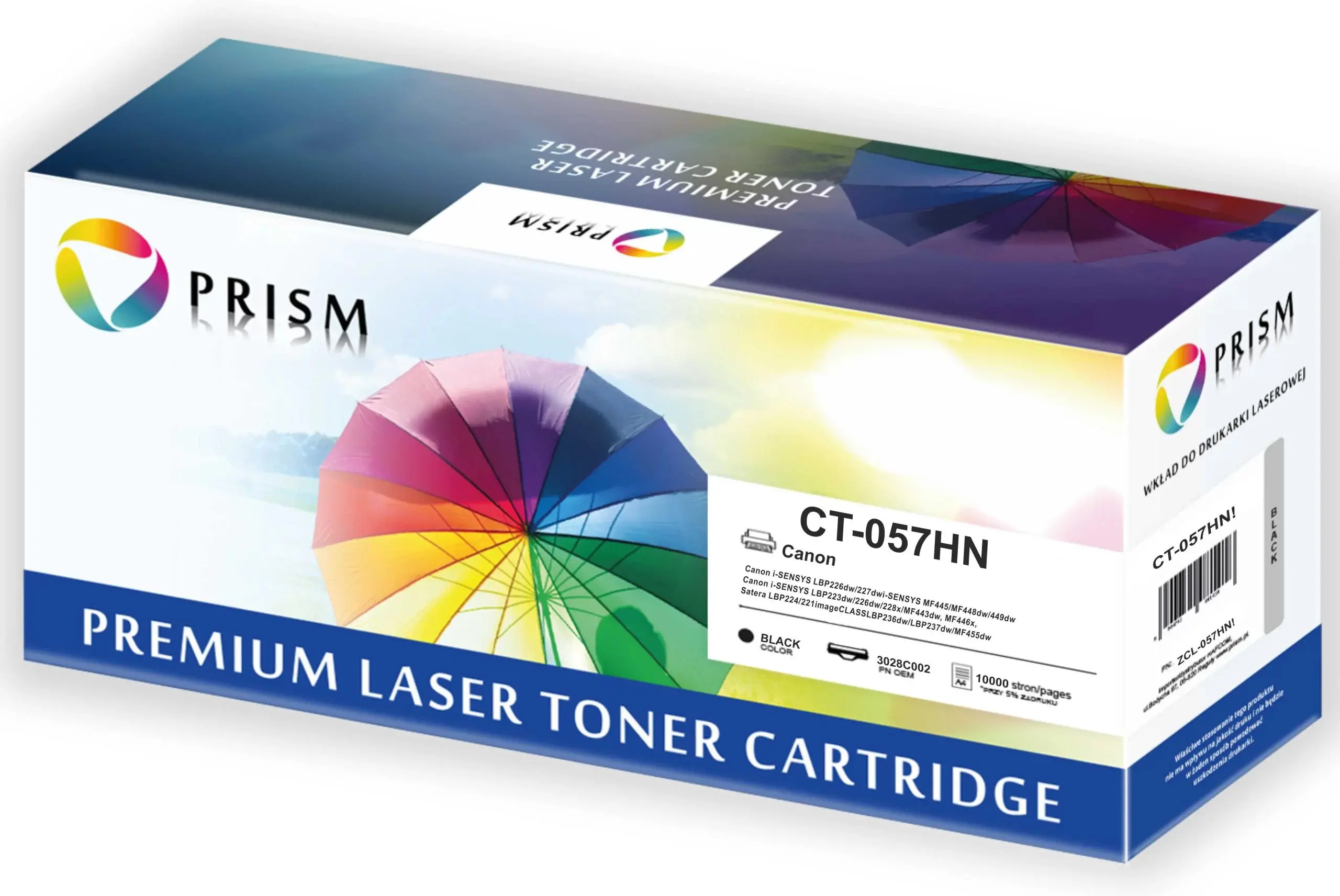 Toner Prism ZCL-057HN (zamiennik CRG-057H) Czarny