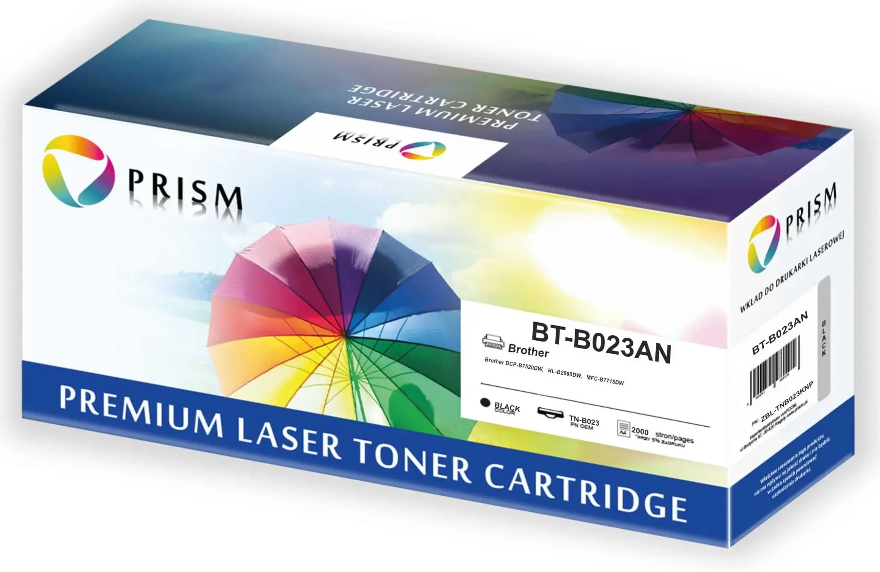 Toner Prism ZBL-TNB023KNP (zamiennik TN-B023) Czarny