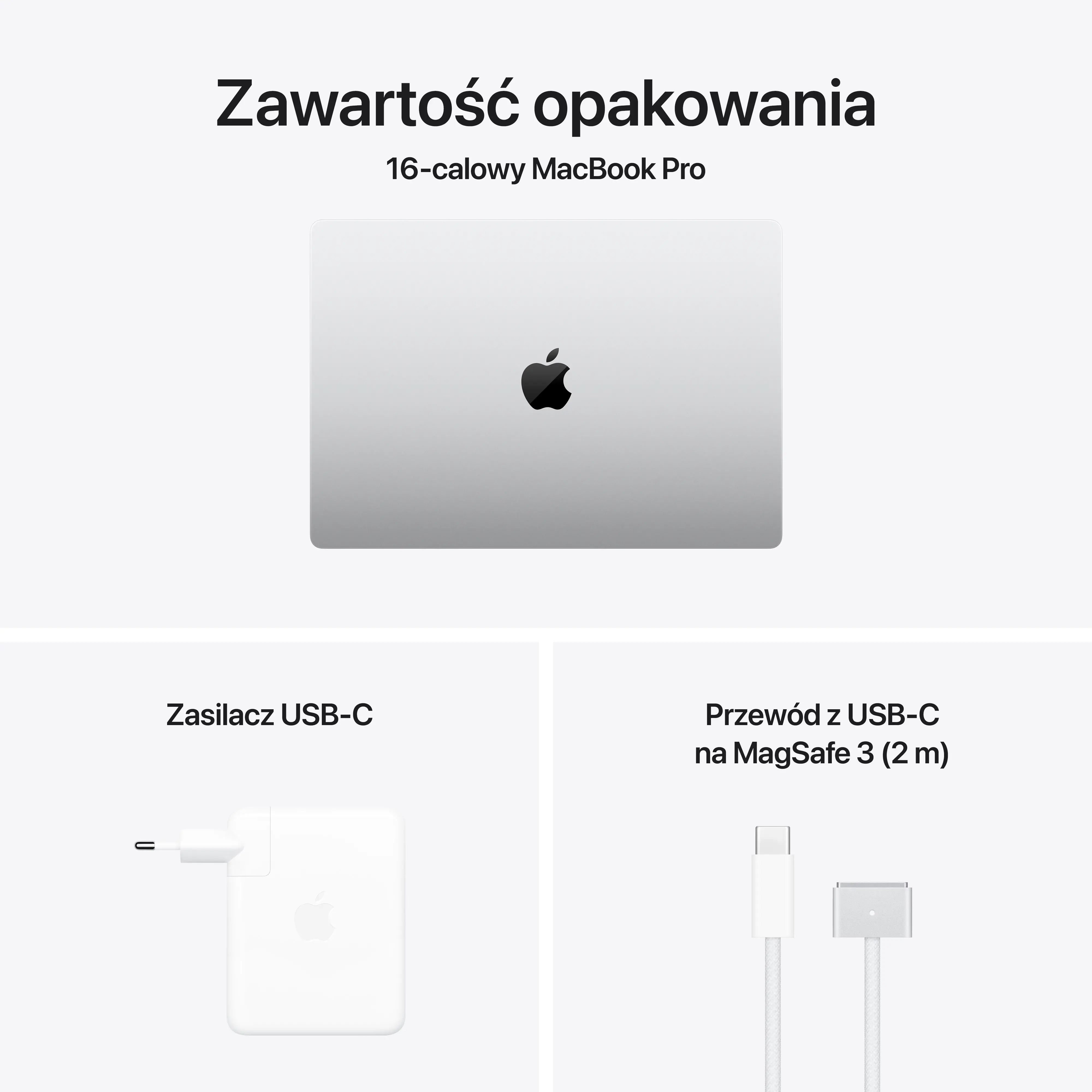 Apple MacBook Pro 2024 16,2" M4 Max 48GB RAM 1TB Dysk macOS Srebrny