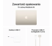 Apple MacBook Air 2024 13,6" M3 24GB RAM 512GB Dysk macOS Księżycowa Poświata