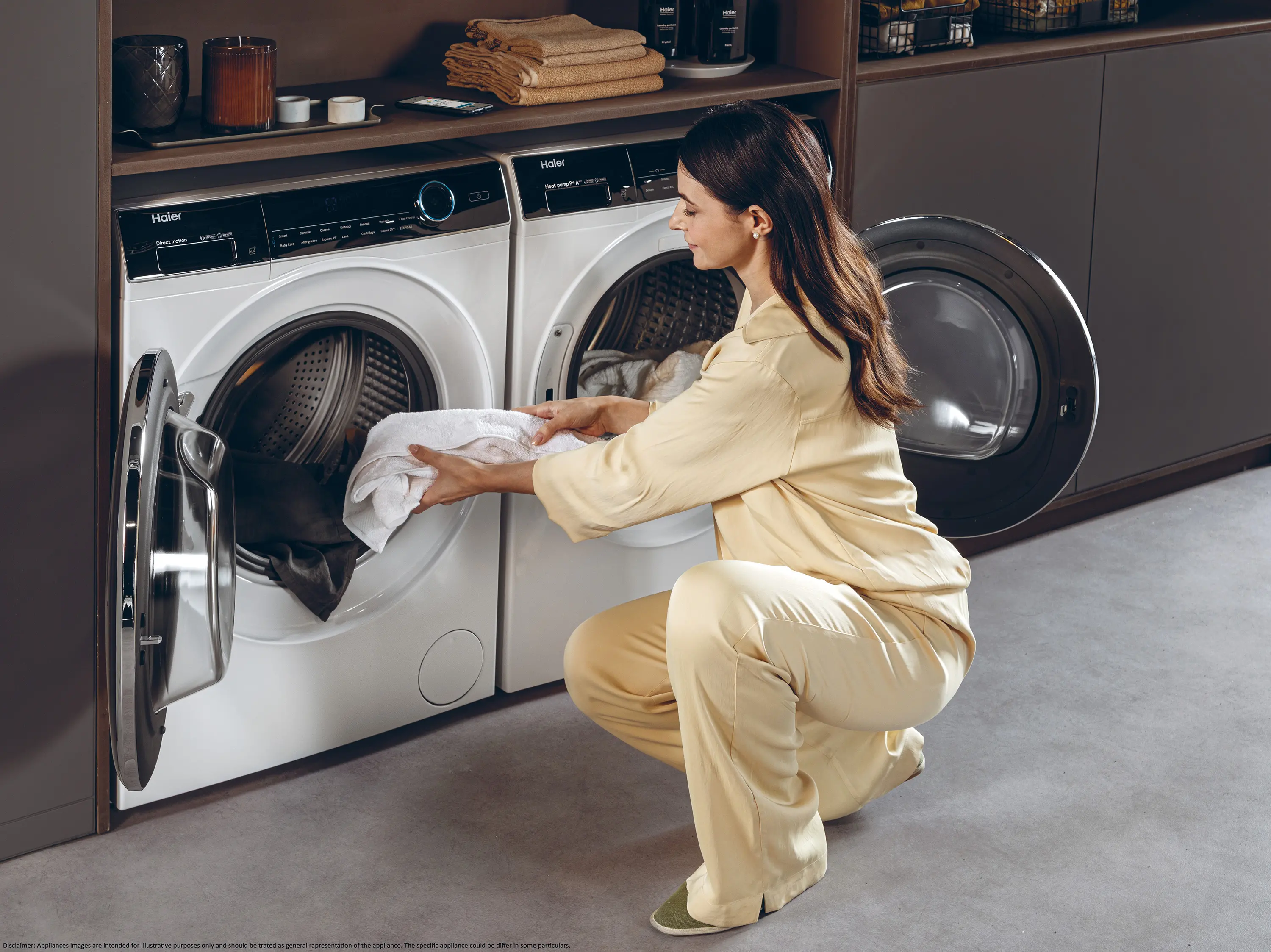 Pralka Haier I-Pro 7 Plus HW80-B14979TU1-S Slim 8kg 1400 obr/min Zdalne sterowanie