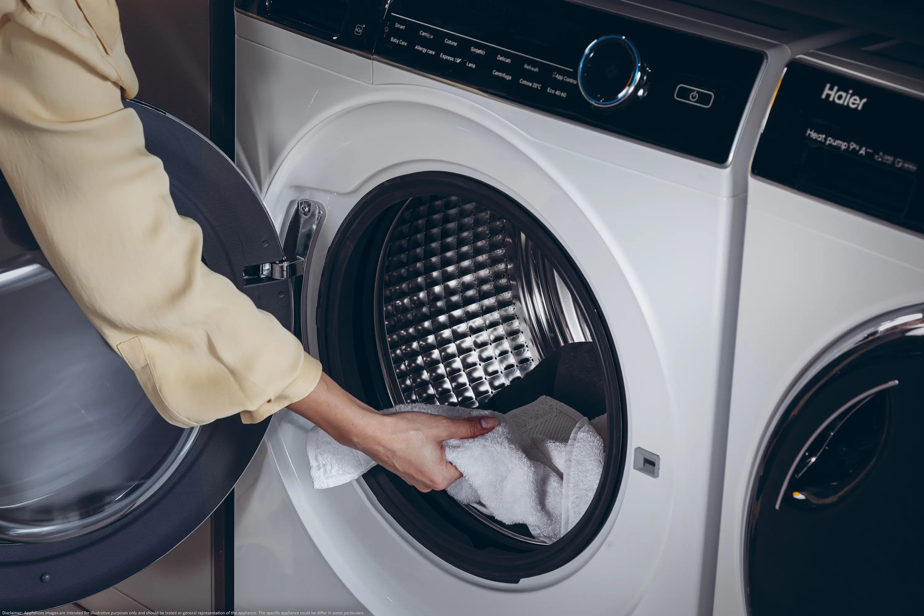 Pralka Haier I-Pro 7 Plus HW80-B14979TU1-S Slim 8kg 1400 obr/min Zdalne sterowanie