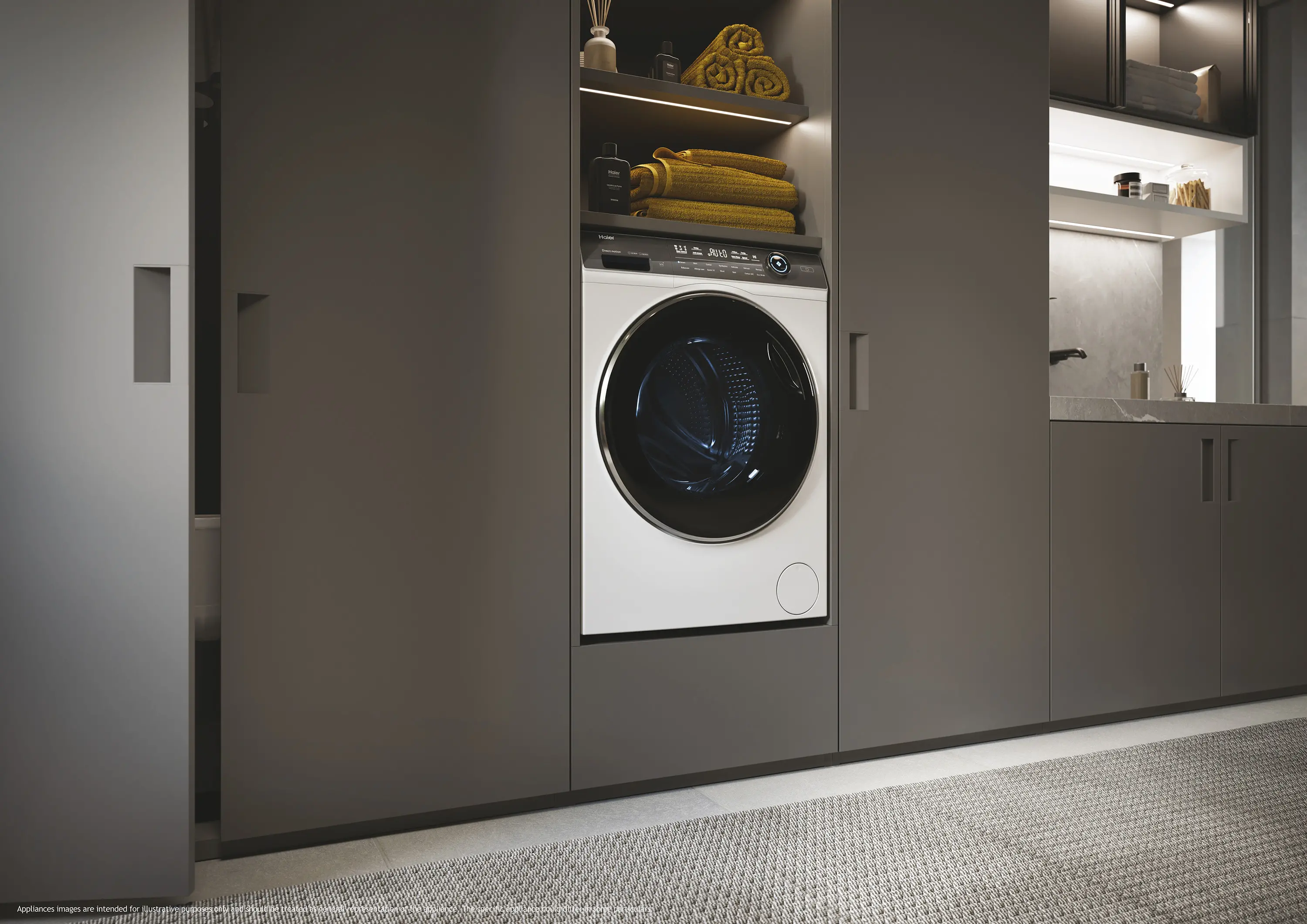 Pralka Haier I-Pro 7 Plus HW80-B14979TU1-S Slim 8kg 1400 obr/min Zdalne sterowanie