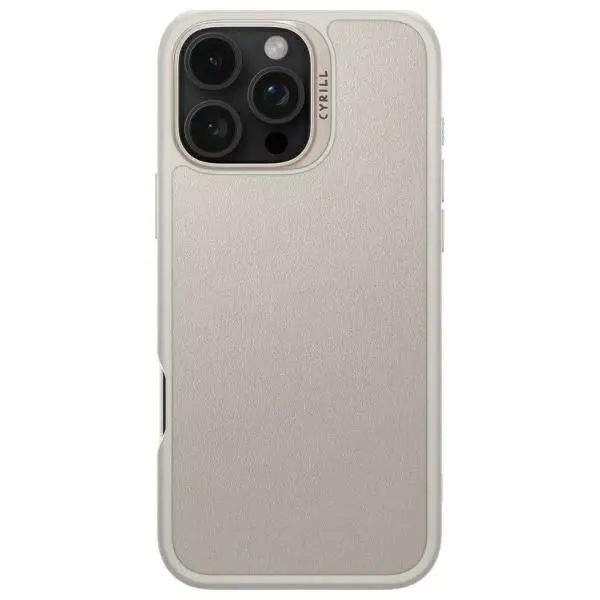 Etui Spigen Cyrill Kajuk Mag do MagSafe do iPhone 16 Pro Max Beżowy