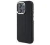 Etui Mercedes-Benz Silicone Vertical Tonal Stripes do iPhone 16 Pro Max Czarny