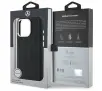 Etui Mercedes-Benz Silicone Vertical Tonal Stripes do iPhone 16 Pro Max Czarny