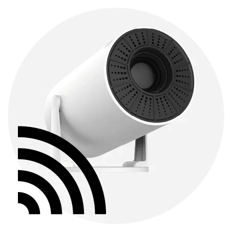 Projektor Kiano Relax LED HD Ready Wi-Fi Bluetooth AirPlay Android