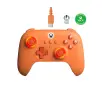 Pad 8BitDo Ultimate C Wired do PC, Xbox Przewodowy Pomarańczowy