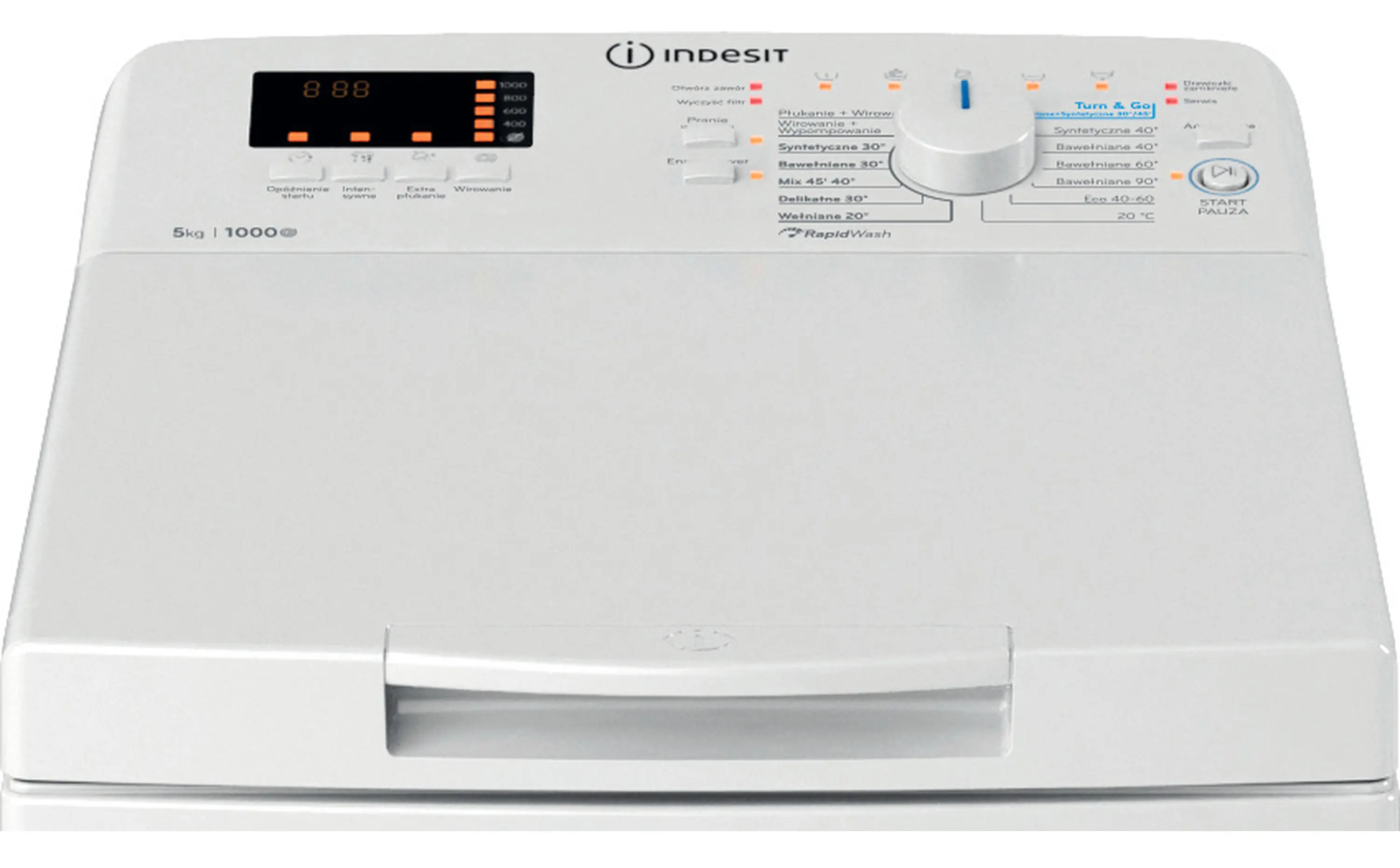 Pralka Indesit BTW S50400 PL/N 5kg 1000obr/min