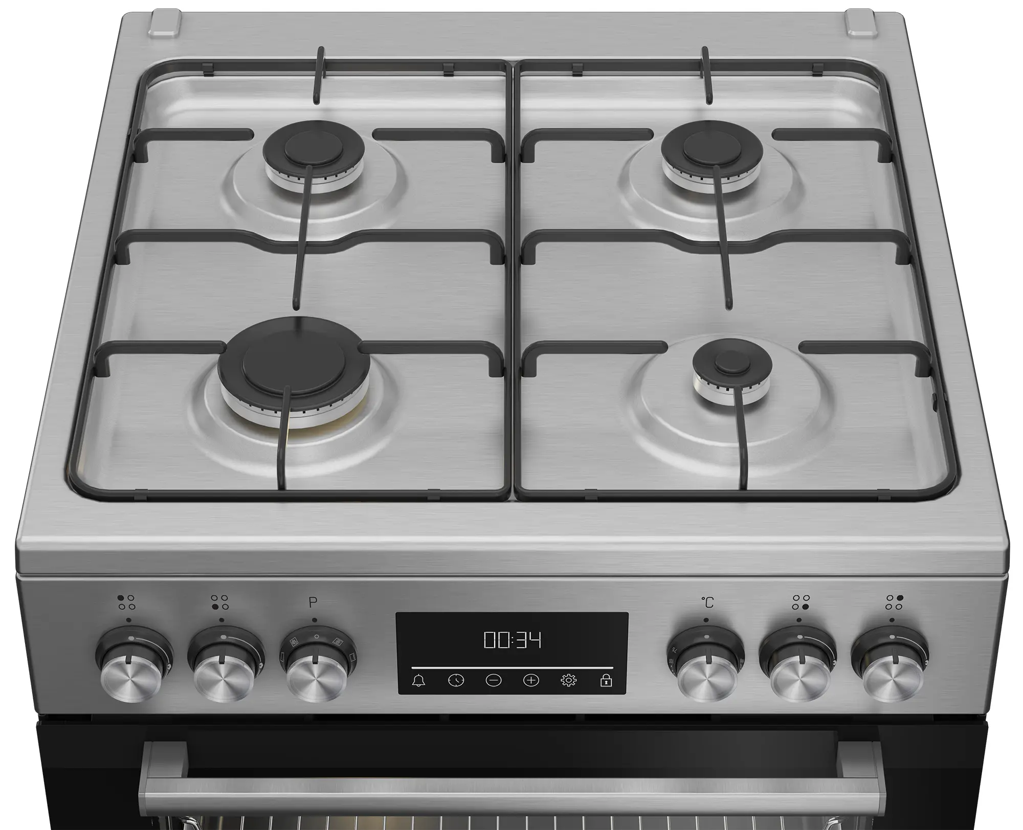 Kuchnia gazowo-elektryczna Beko FBE6330GXDSN Termoobieg