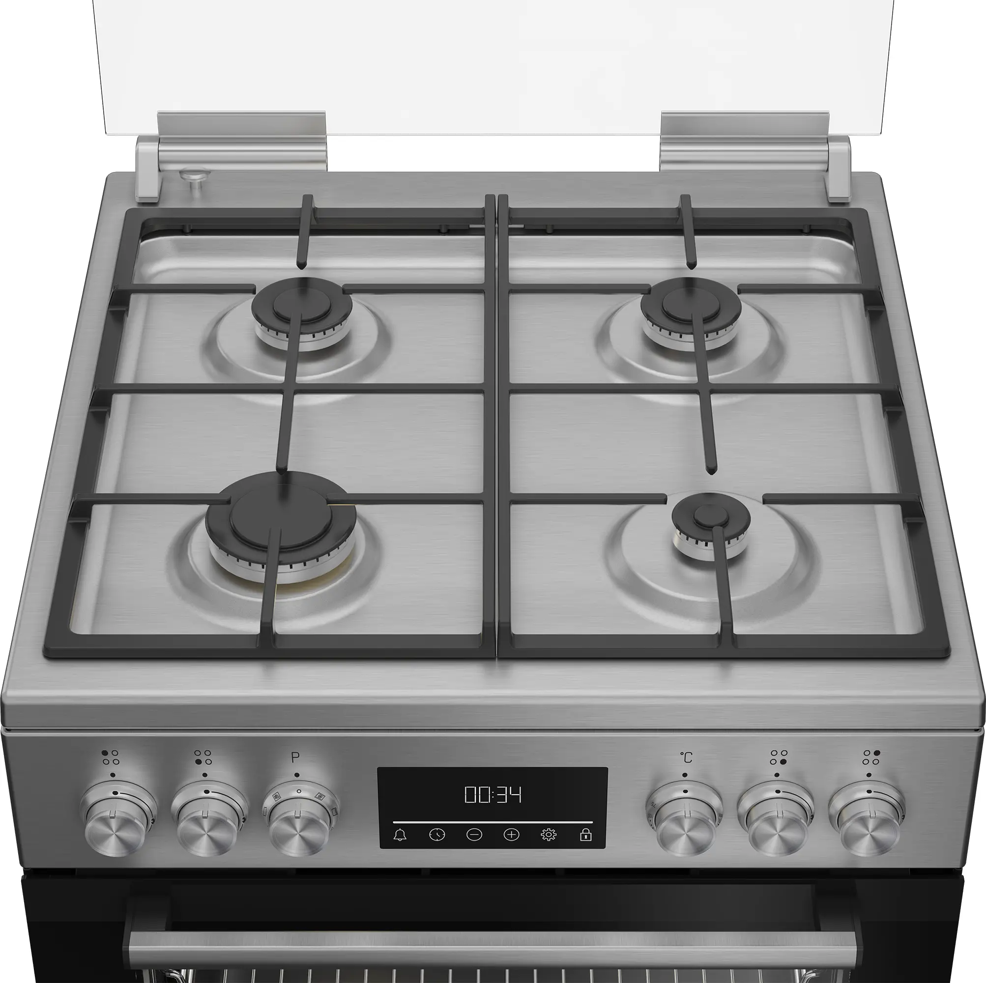 Kuchnia gazowo-elektryczna Beko FBM6230TXDSN Termoobieg