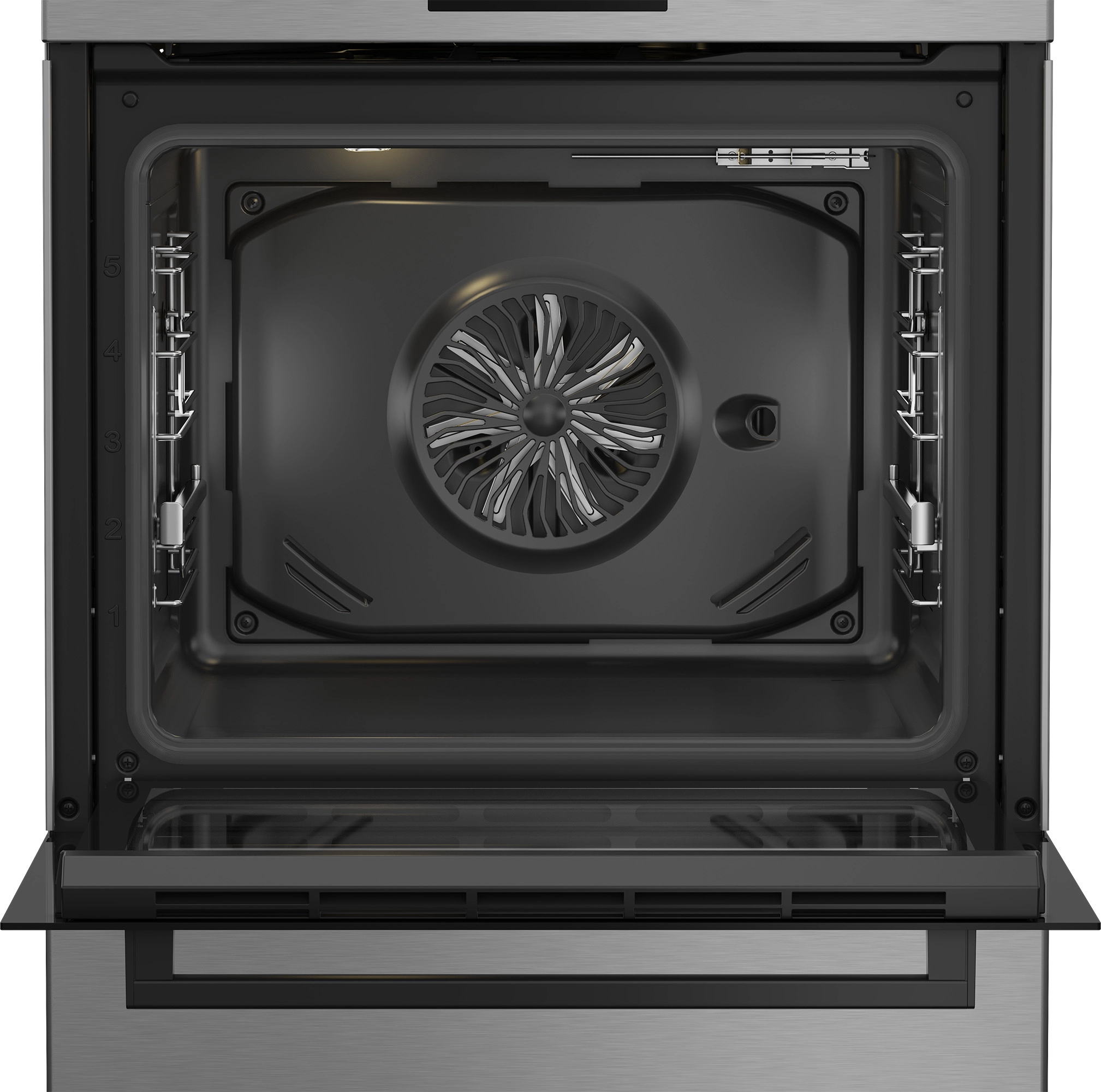 Kuchnia gazowo-elektryczna Beko FBMA61330GXDT Termoobieg