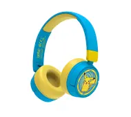 OTL Technologies Pokémon Pikachu Wireless Dla Dzieci Nauszne Niebiesko-żółty