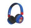 Słuchawki bezprzewodowe z mikrofonem OTL Technologies Super Mario Kids Wireless Dla Dzieci Nauszne Niebiesko-czarny