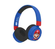 OTL Technologies Super Mario Kids Wireless Dla Dzieci Nauszne Niebiesko-czarny