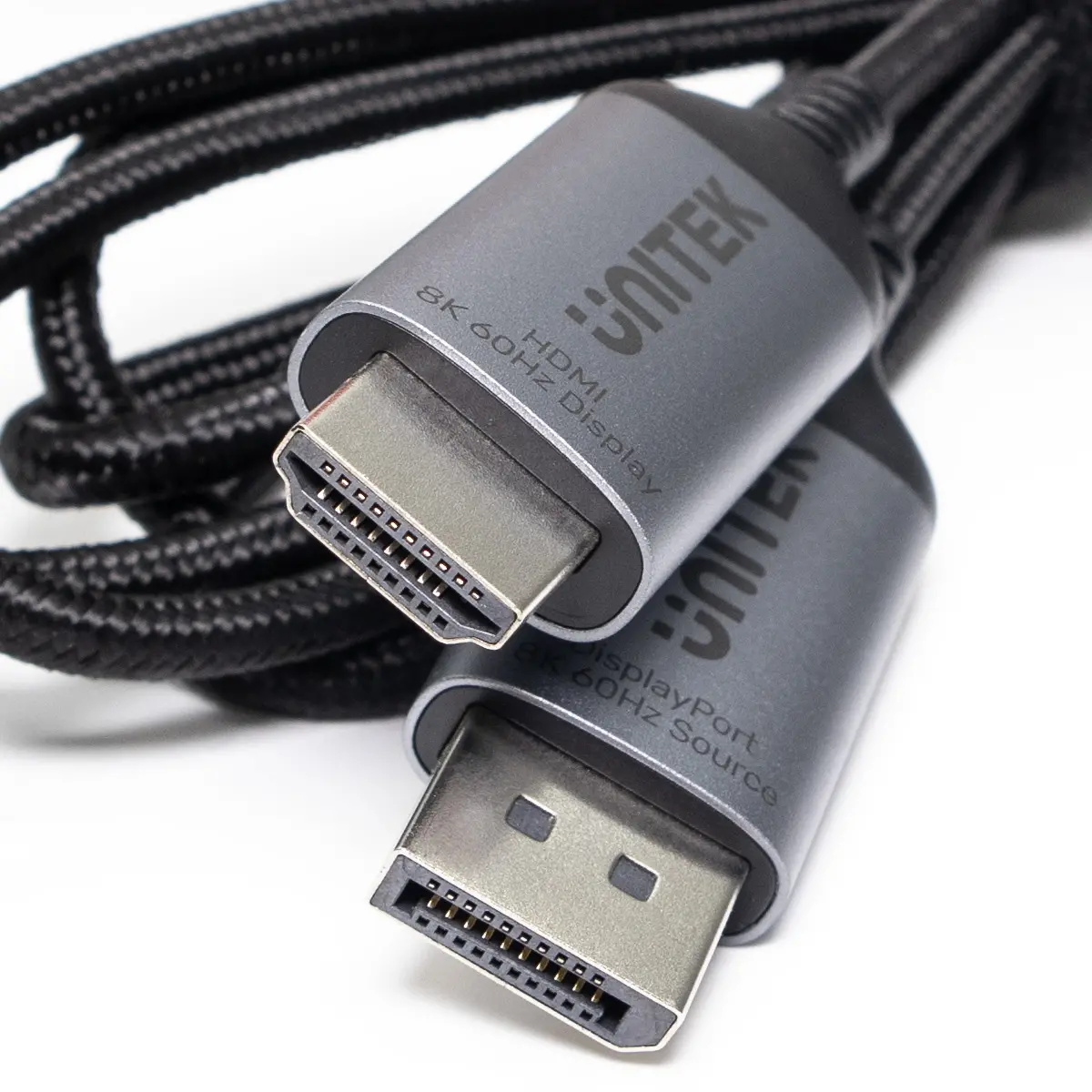 Kabel DisplayPort Unitek V1610A01 DisplayPort 1.4 - HDMI 2.1 8K 1,8m Czarny
