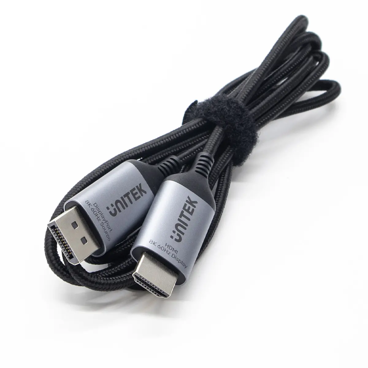 Kabel DisplayPort Unitek V1610A01 DisplayPort 1.4 - HDMI 2.1 8K 1,8m Czarny