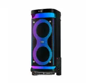 Manta SPK0601B100 ARGOS 100W Bluetooth Mikrofon Karaoke Czarny