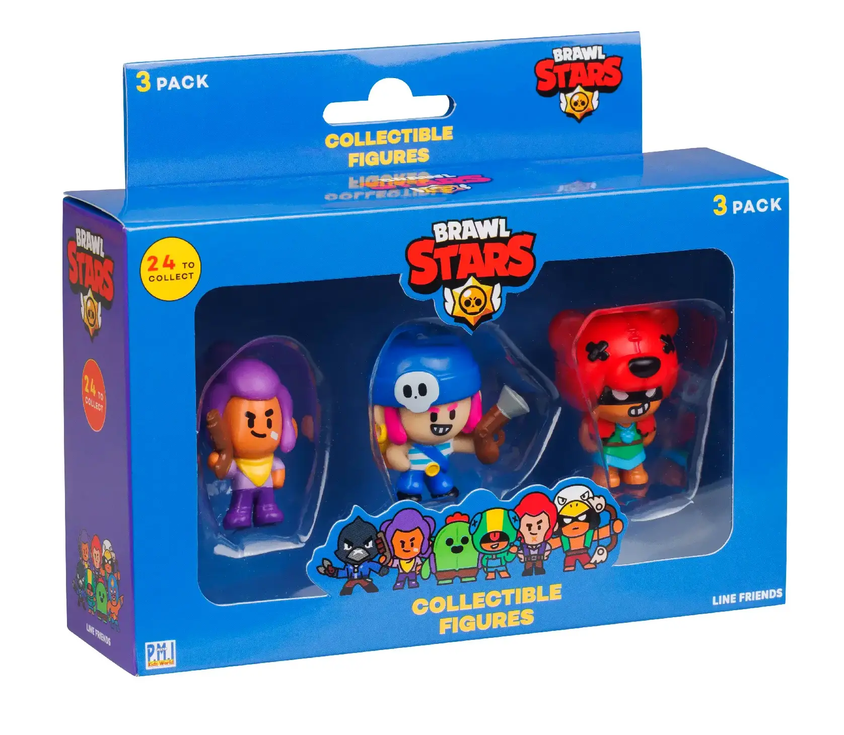 Figurka PMI Kids World Brawl Stars -3 Pack Ver.D BRW2021D