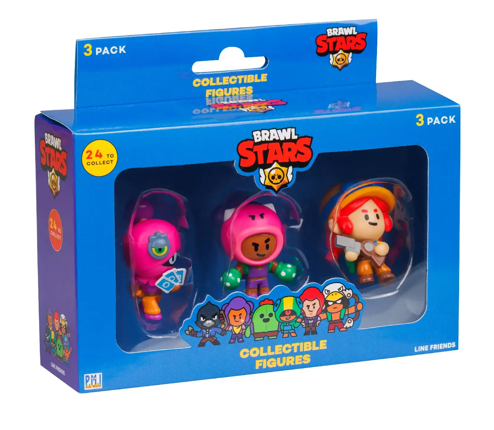 Figurka PMI Kids World Brawl Stars -3 Pack Ver.B BRW2021B