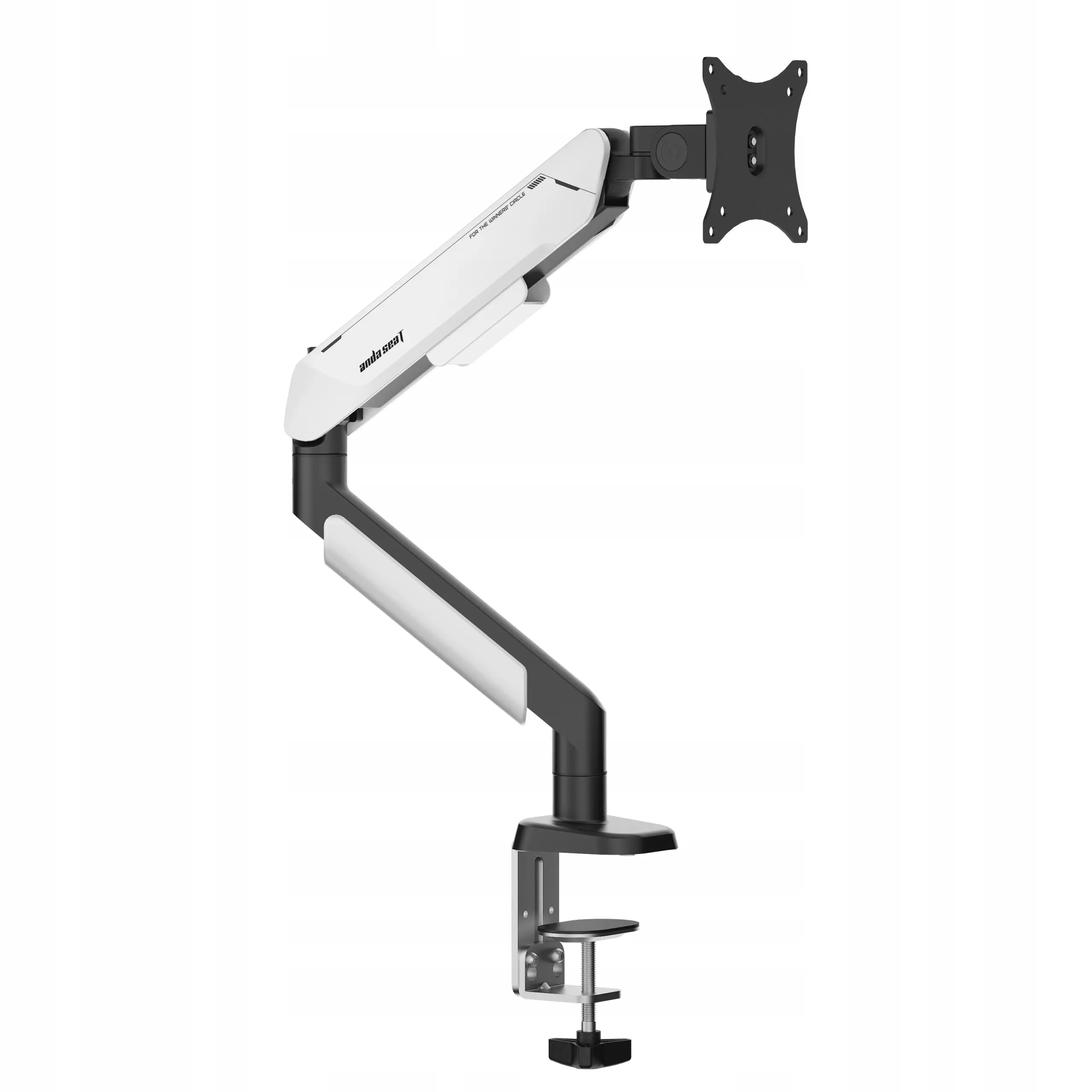 Uchwyt do monitora Anda Seat Stealth II PRO od 17" do 42" Max 15kg Biały