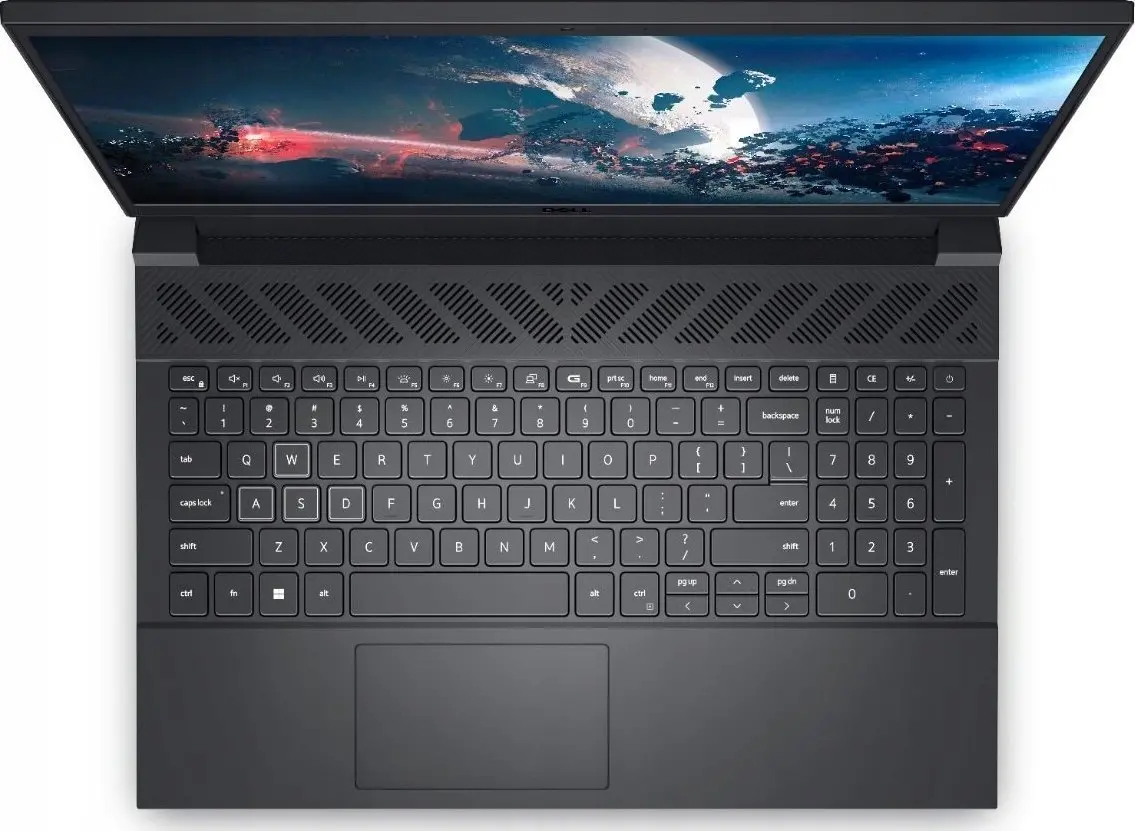 Laptop gamingowy Dell G15 5530-8224 15,6" 120Hz i5-13450HX 16GB RAM 512GB Dysk SSD RTX3050 Win11 Szary