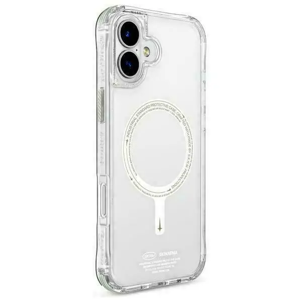 Etui Skinarma Magnetic Charging do iPhone 16 Zielony