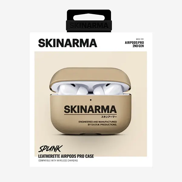 Etui na słuchawki Skinarma Spunk do AirPods Pro 2 Kość słoniowa