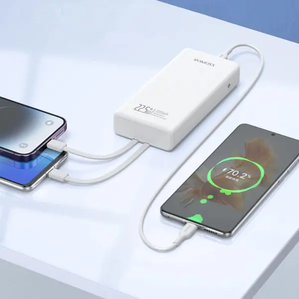 Powerbank Romoss PRC20 20000mAh 22,5W Biały