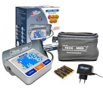 Ciśnieniomierz Tech-Med TMA-500PRO Zasilacz Wykrywanie arytmii
