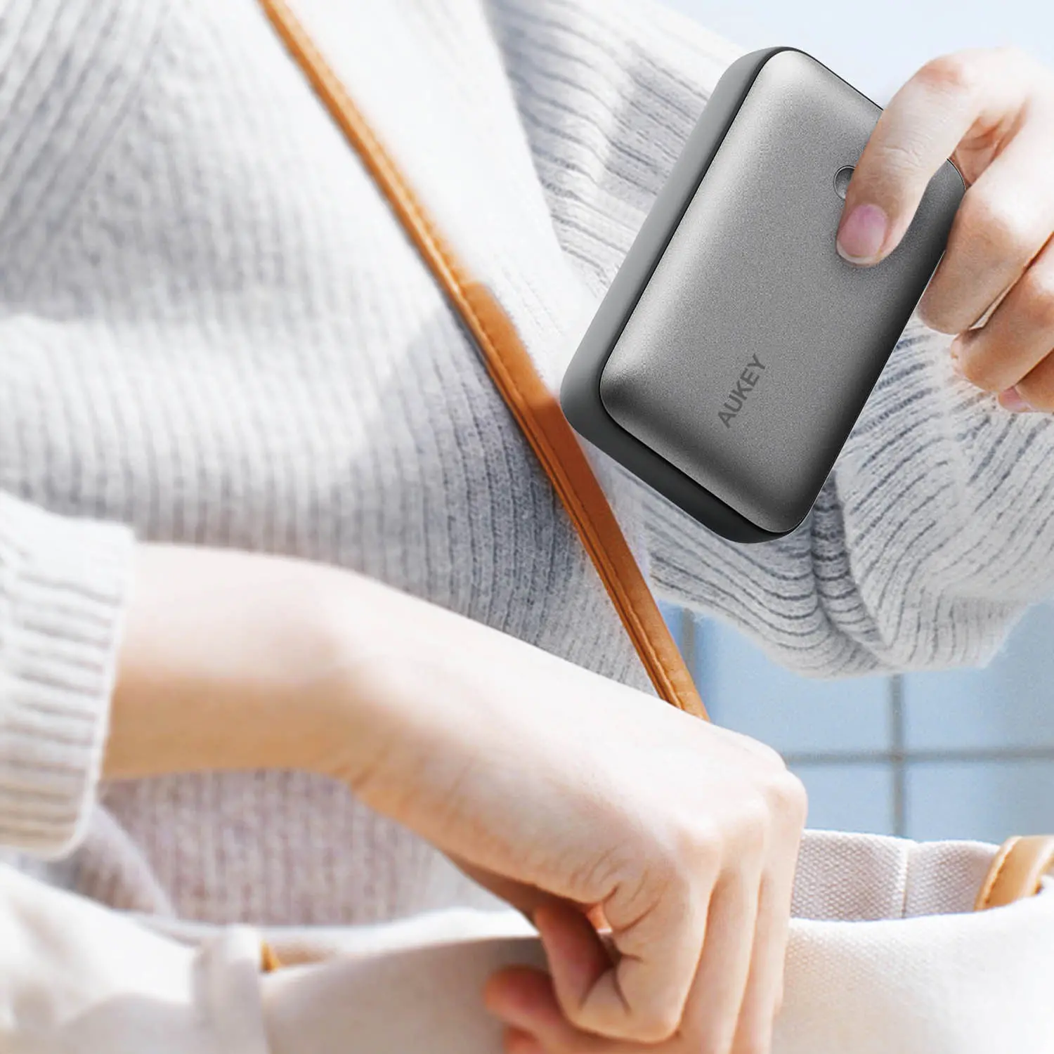 Powerbank Aukey PB-Y57 20000mAh 22,5W Szary