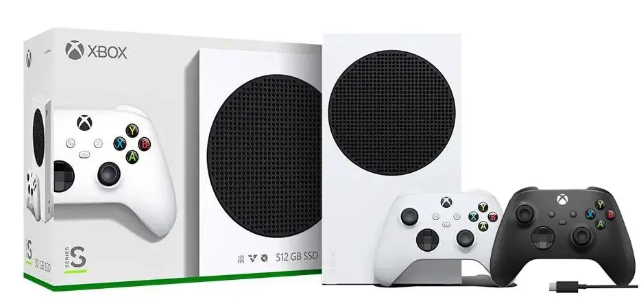 Konsola Xbox Series S 512GB + Dodatkowy Pad Czarny Kabel USB-C