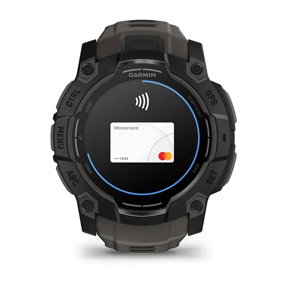 Smartwatch Garmin Instinct 3 AMOLED 50mm GPS Czarny