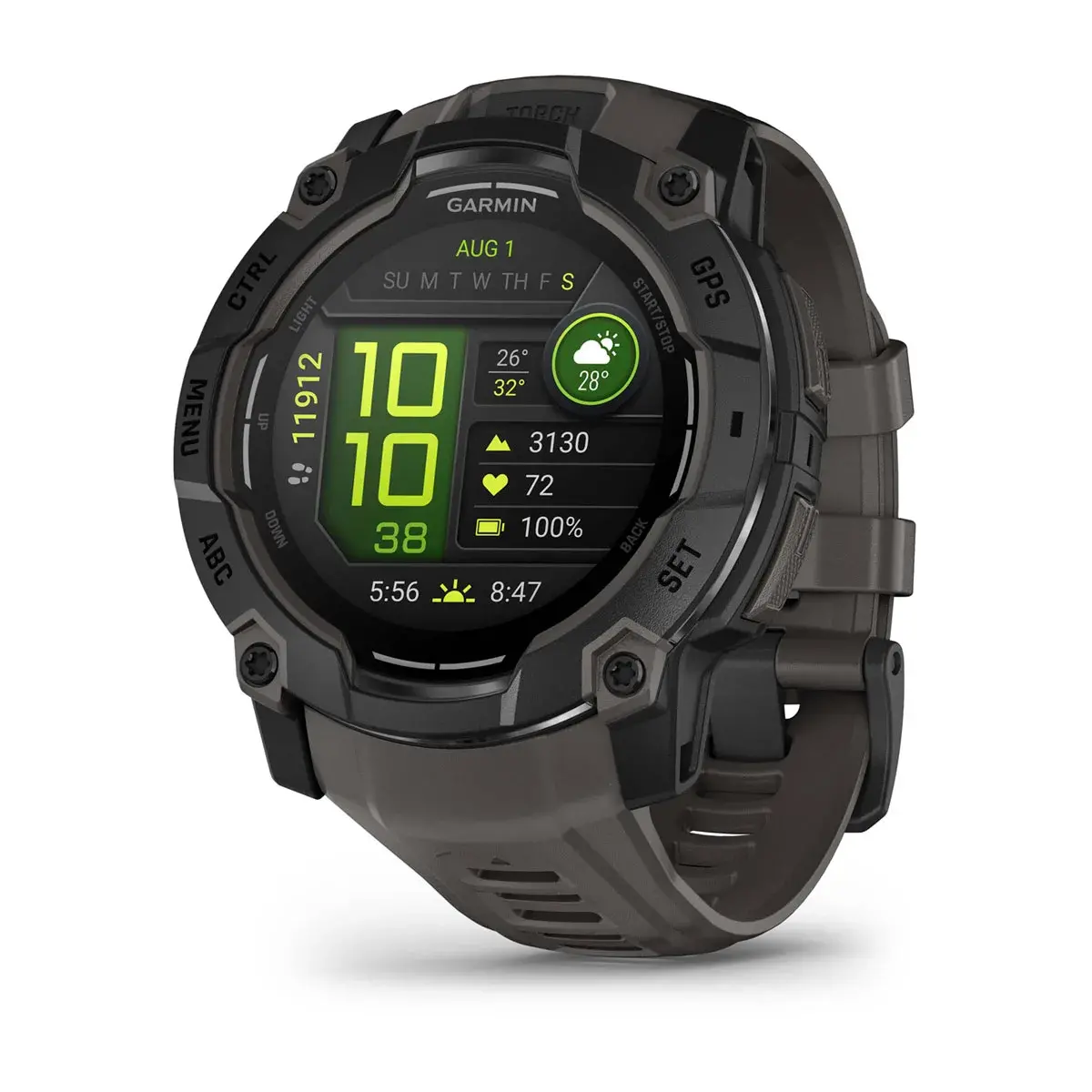 Smartwatch Garmin Instinct 3 AMOLED 50mm GPS Czarny