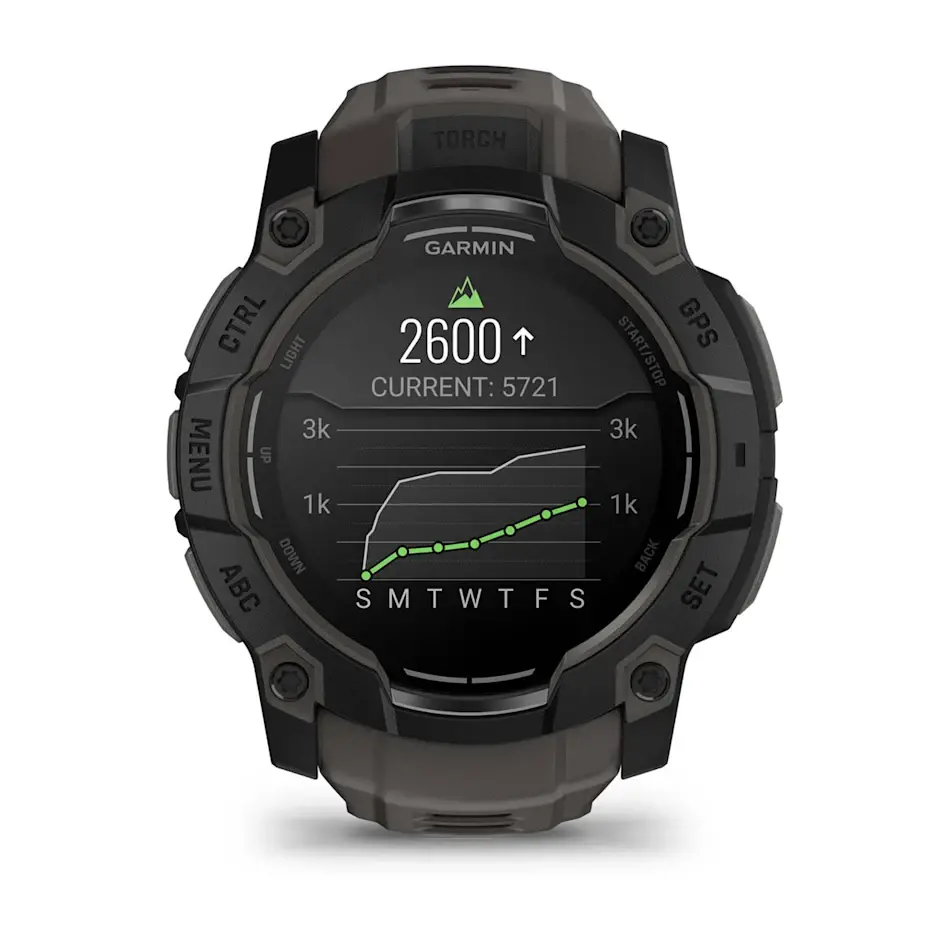 Smartwatch Garmin Instinct 3 AMOLED 50mm GPS Czarny